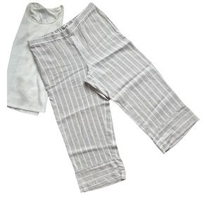 LOFT Womens Beige Viscose Blend Elastic Waist Pull On Casual Pants Size Large